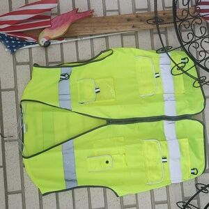 Yellow Reflective Safety Vest